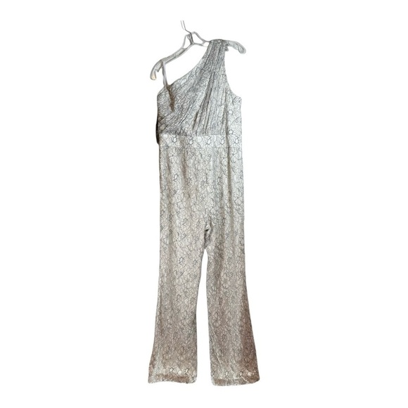 Spiegel Jasmine Jumpsuit in Ivory/Silver NWT - Picture 4 of 8